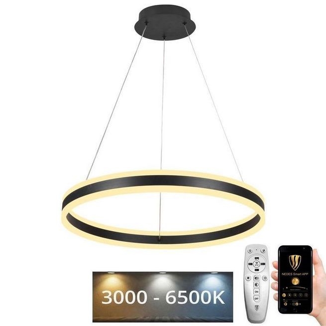 LED-himmennettävä kattokruunu johdossa LED/85W/230V 3000-6500K + kaukosäädin