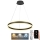 LED-himmennettävä kattokruunu johdossa LED/85W/230V 3000-6500K + kaukosäädin