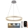 LED-himmennettävä kattokruunu johdossa LED/85W/230V 3000-6500K + kaukosäädin