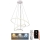 LED-himmennettävä kattokruunu johdossa LED/90W/230V 3000-6500K + kaukosäädin
