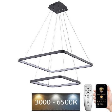 LED-himmennettävä kattokruunu johdossa LED/90W/230V 3000-6500K + kaukosäädin
