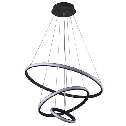 LED Himmennettävä kattokruunu johdossa LED/90W/230V 3000-6500K + kaukosäädin