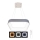 LED Himmennettävä kattokruunu johdossa NEST LED/40W/230V 3000-6500K harmaa + kauko-ohjain