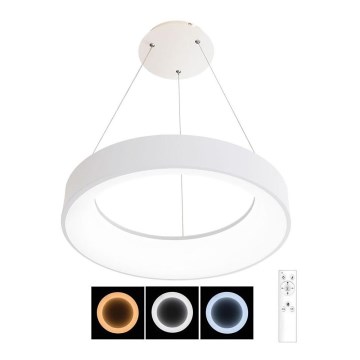 LED Himmennettävä kattokruunu johdossa NEST LED/40W/230V 3000-6500K valkoinen + kaukosäädin