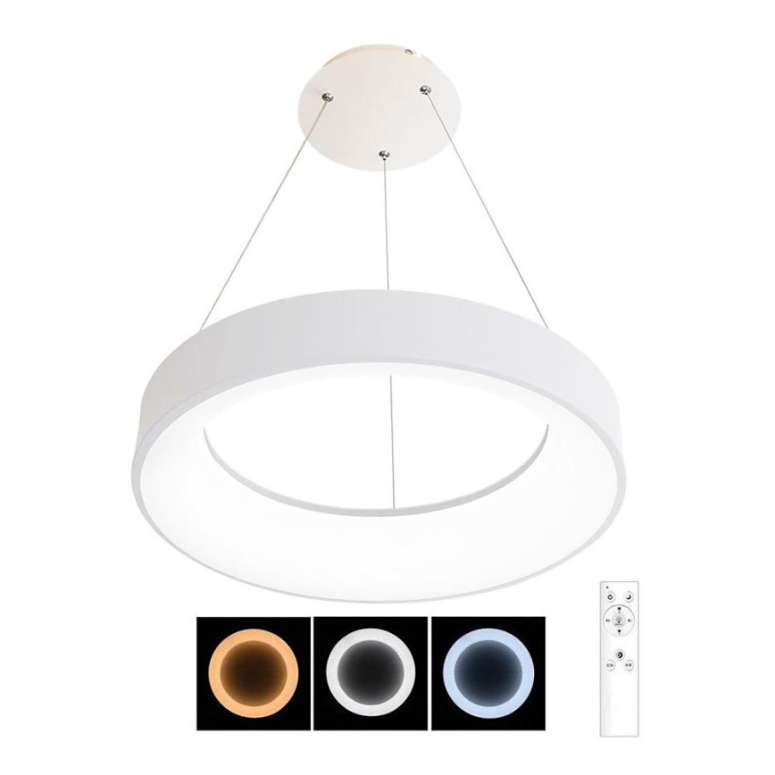 LED Himmennettävä kattokruunu johdossa NEST LED/40W/230V 3000-6500K valkoinen + kaukosäädin