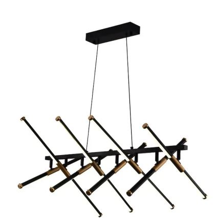 LED himmennettävä kattokruunu johdolla LED/100W/230V 3000-6500K + kaukosäädin