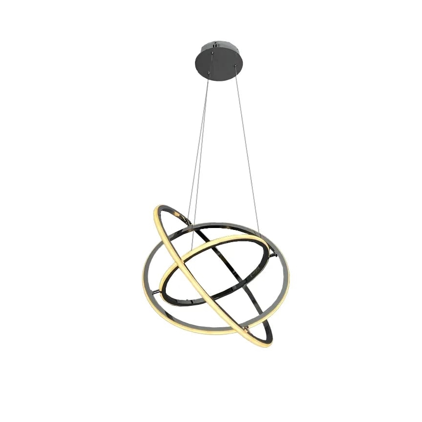 LED himmennettävä kattokruunu johdolla LED/105W/230V 3000-6500K halkaisija 60 cm + kaukosäädin