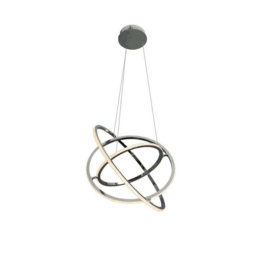 LED himmennettävä kattokruunu johdolla LED/105W/230V 3000-6500K halkaisija 60 cm + kaukosäädin