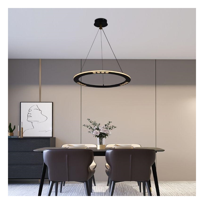 LED himmennettävä riippuvalaisin johdolla LED/40W/230V 3000-6500K + kaukosäädin