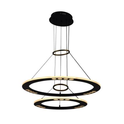 LED himmennettävä kattokruunu johdolla LED/65W/230V 3000-6500K + kaukosäädin