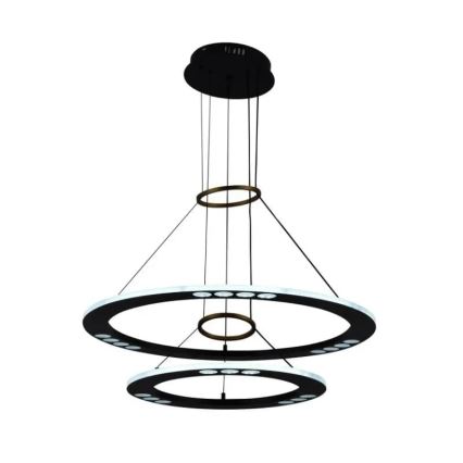 LED himmennettävä kattokruunu johdolla LED/65W/230V 3000-6500K + kaukosäädin