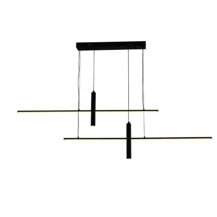 LED himmennettävä kattokruunu johdolla LED/70W/230V 3000-6500K + kaukosäädin
