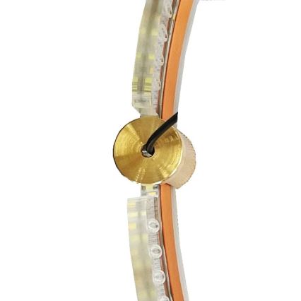 LED himmennettävä kattokruunu johdolla LED/80W/230V 3000-6500K halkaisija 60 cm + kaukosäädin