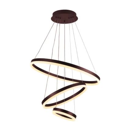 LED himmennettävä kattokruunu johdolla LED/85W/230V 3000-6500K halkaisija 60 cm + kaukosäädin