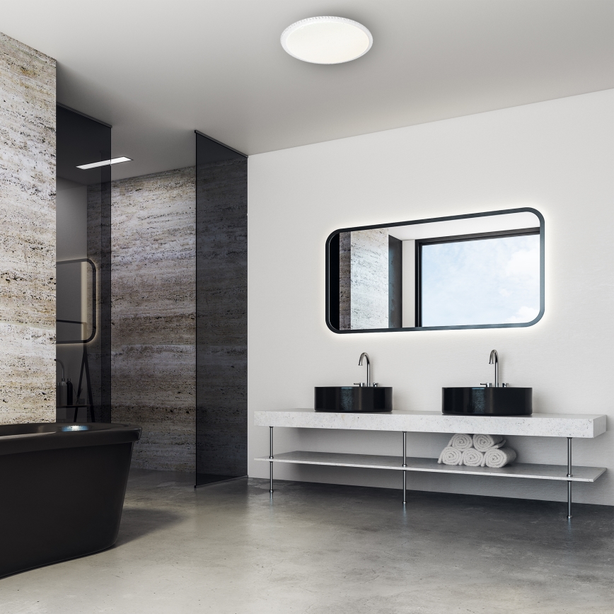 LED himmennettävä kattovalaisin CRUZ LED/40W/230V 2000lm + kaukosäädin