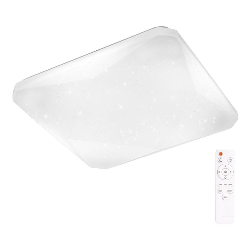 LED-himmennettävä kattovalaisin KASTOR kaukosäätimellä LED / 72W/ 230V