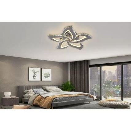 LED himmennettävä kattovalaisin LED/100W/230V 3000-6500K + kaukosäädin