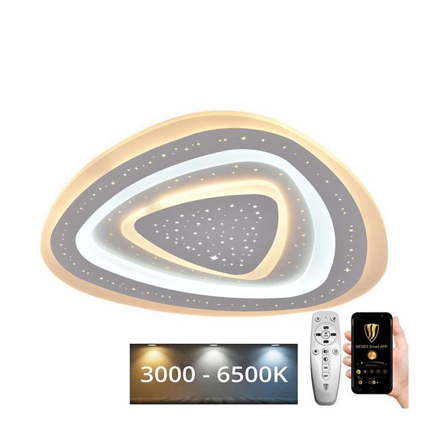 LED Himmennettävä kattovalaisin LED/105W/230V 3000-6500K + kaukosäädin