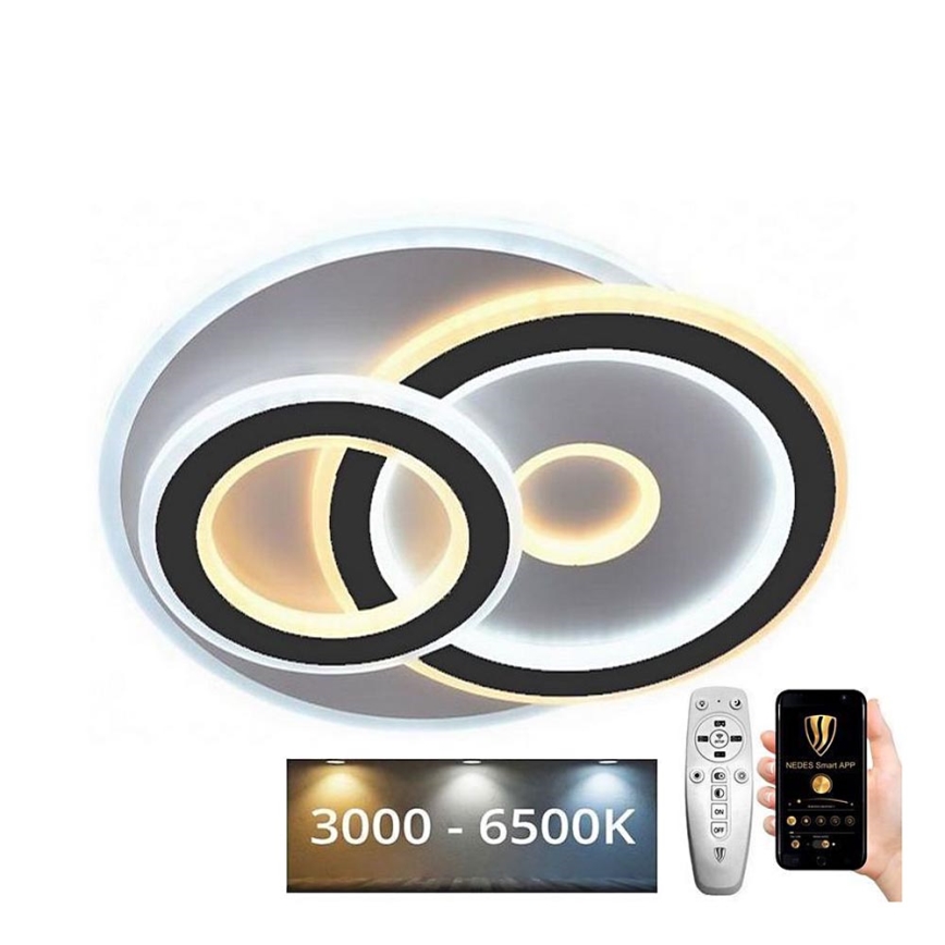 LED Himmennettävä kattovalaisin LED/105W/230V 3000-6500K + kaukosäädin