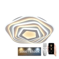 LED Himmennettävä kattovalaisin LED/125W/230V 3000-6500K + kaukosäädin