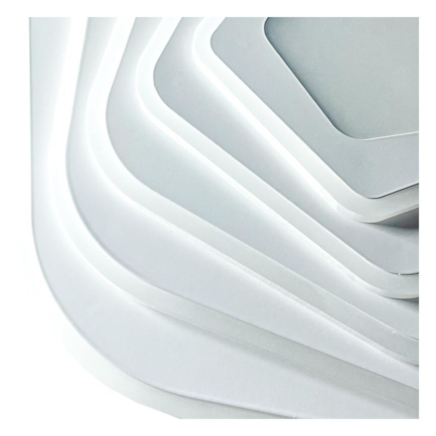 LED Himmennettävä kattovalaisin LED/125W/230V 3000-6500K + kaukosäädin