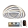 LED himmennettävä kattovalaisin LED/130W/230V 3000-6500K + kaukosäädin
