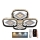 LED himmennettävä kattovalaisin LED/130W/230V 3000-6500K + kaukosäädin