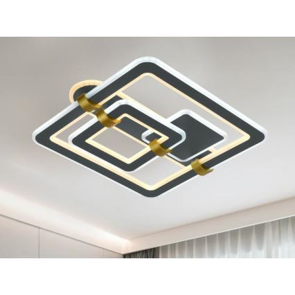 LED himmennettävä kattovalaisin LED/140W/230V 3000-6500K + kaukosäädin