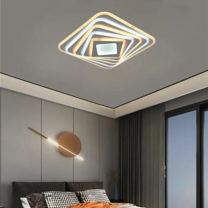 LED himmennettävä kattovalaisin LED/150W/230V 3000-6500K + kaukosäädin