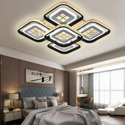 LED himmennettävä kattovalaisin LED/180W/230V 3000-6500K + kaukosäädin
