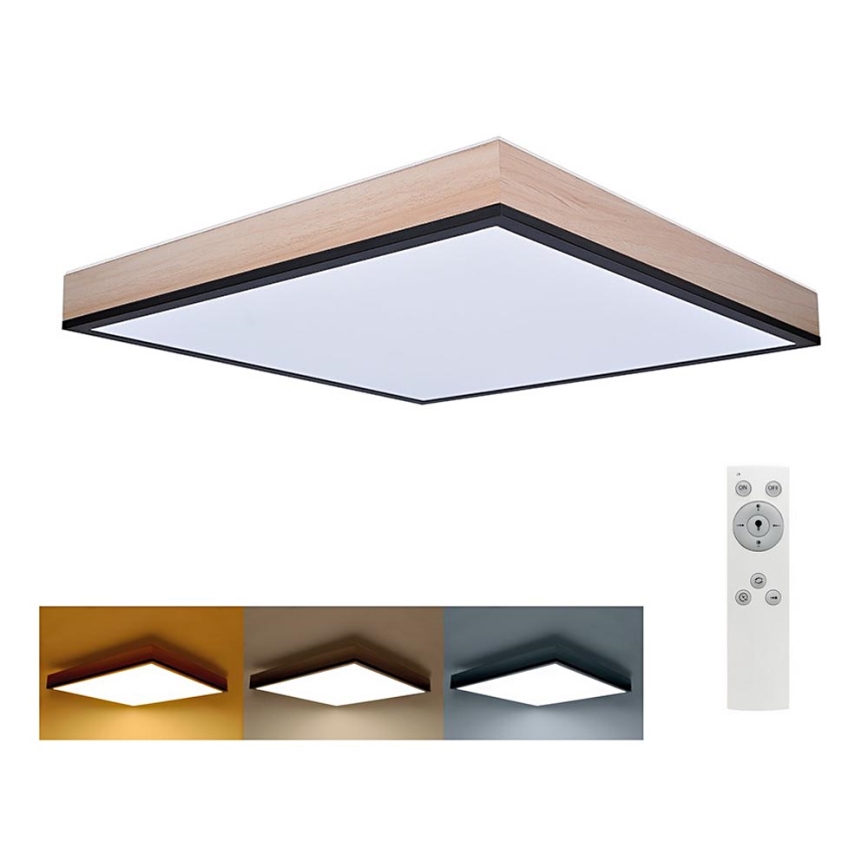 LED Himmennettävä kattovalaisin LED/40W/230V 3000-6500K + kaukosäädin