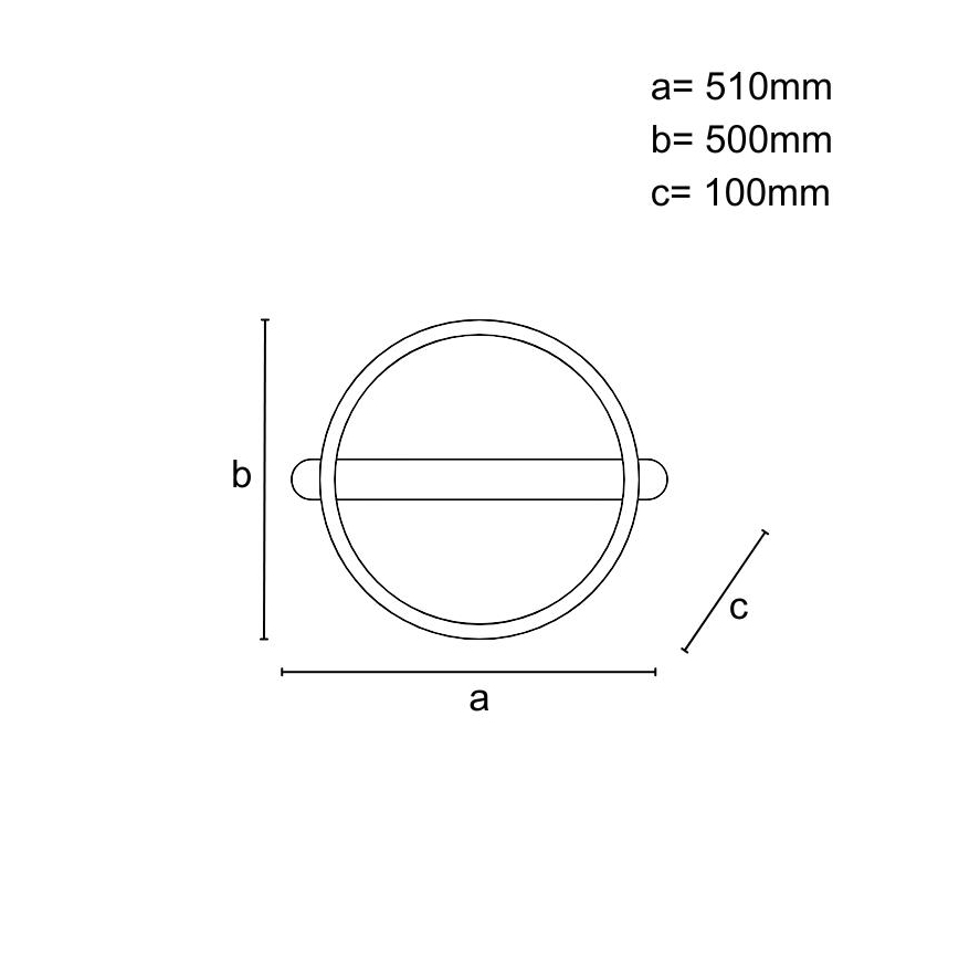 LED-himmennettävä kattovalaisin LED/60W/230V 3000-6500K + kaukosäädin