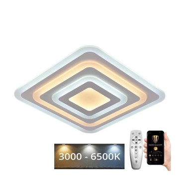 LED Himmennettävä kattovalaisin LED/80W/230V 3000-6500K + kaukosäädin