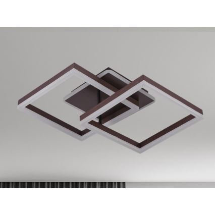 LED himmennettävä kattovalaisin LED/80W/230V 3000-6500K + kaukosäädin