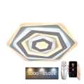 LED Himmennettävä kattovalaisin LED/95W/230V 3000-6500K + kaukosäädin