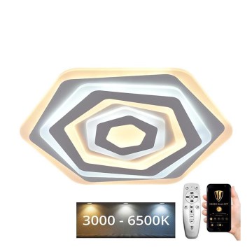 LED Himmennettävä kattovalaisin LED/95W/230V 3000-6500K + kaukosäädin