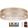 LED Himmennettävä kattovalaisin LIMA LED/36W/230V 2700-6500K Wi-Fi Tuya + kaukosäädin kulta