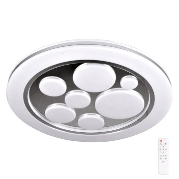 LED himmennettävä kattovalaisin PLANET LED / 72W / 230V d. 48 cm 3000-6500K + kaukosäädin