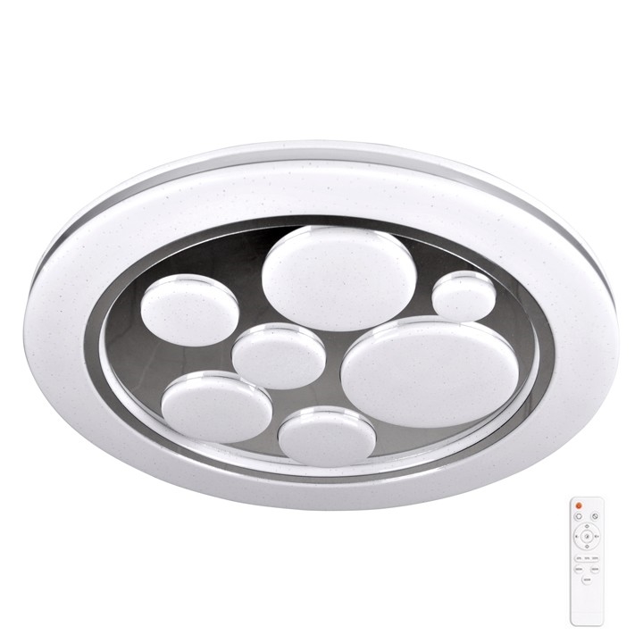 LED himmennettävä kattovalaisin PLANET LED / 72W / 230V d. 48 cm 3000-6500K + kaukosäädin