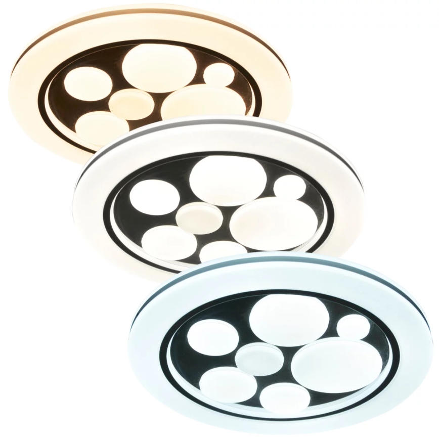 LED himmennettävä kattovalaisin PLANET LED / 72W / 230V d. 48 cm 3000-6500K + kaukosäädin