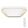 LED Himmennettävä kattovalaisin QUADRO LED/38W/230V 3000-6000K valkoinen/kulta + kaukosäädin