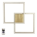 LED himmennettävä kattovalaisin RAMME LED/48W/230V mattapähkinä + kaukosäädin