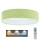 LED himmennettävä kattovalaisin SMART GALAXY KIDS LED/24W/230V 3000-6500K pisteet vihreä/valkoinen + kaukosäädin