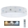 LED-himmennettävä kattovalaisin SMART GALAXY KIDS LED/24W/230V 3000-6500K tähdet valkoinen/harmaa/sininen + kaukosäädin
