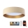 LED Himmennettävä kattovalaisin SMART GALAXY LED/24W/230V d. 45 cm 2700-6500K Wi-Fi Tuya beige/kulta + kaukosäädin