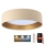 LED Himmennettävä kattovalaisin SMART GALAXY LED/36W/230V d. 55 cm 2700-6500K Wi-Fi Tuya beige/kulta + kaukosäädin