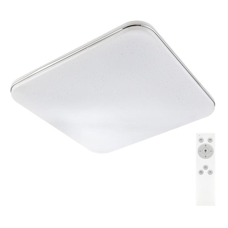 LED-himmennettävä kattovalaisin SYRIUS kaukosäätimellä LED / 72W / 230V