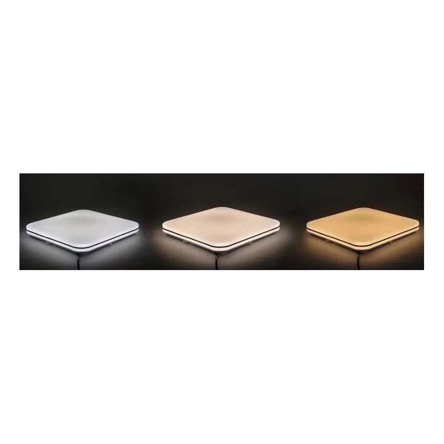 LED-himmennettävä kattovalaisin SYRIUS kaukosäätimellä LED / 72W / 230V