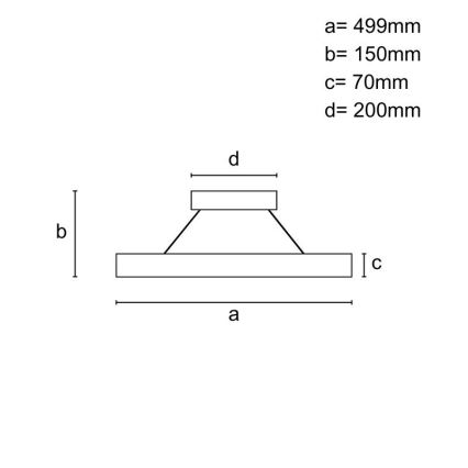 LED Himmennettävä kattovalaisin tuulettimella LED/35W/230V 3000-6500K musta + kauko-ohjaus