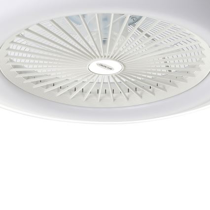 LED Himmennettävä kattovalaisin tuulettimella ZONDA LED/48W/230V 3000-6000K valkoinen + kaukosäädin